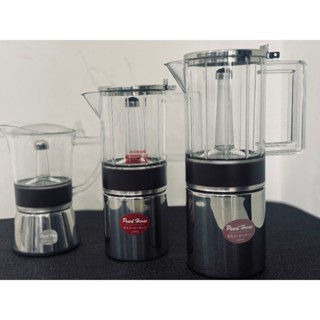 【茶壺.水壺.咖啡壺.瓷器】PEARL HORSE寶馬牌 摩卡壺-和歌山/銀座系列 咖啡壺 摩卡壺 咖啡用具 日本製