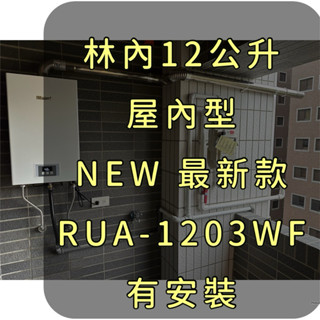 林內12公升 強制排氣熱水器RUA-1203WF RUA1203