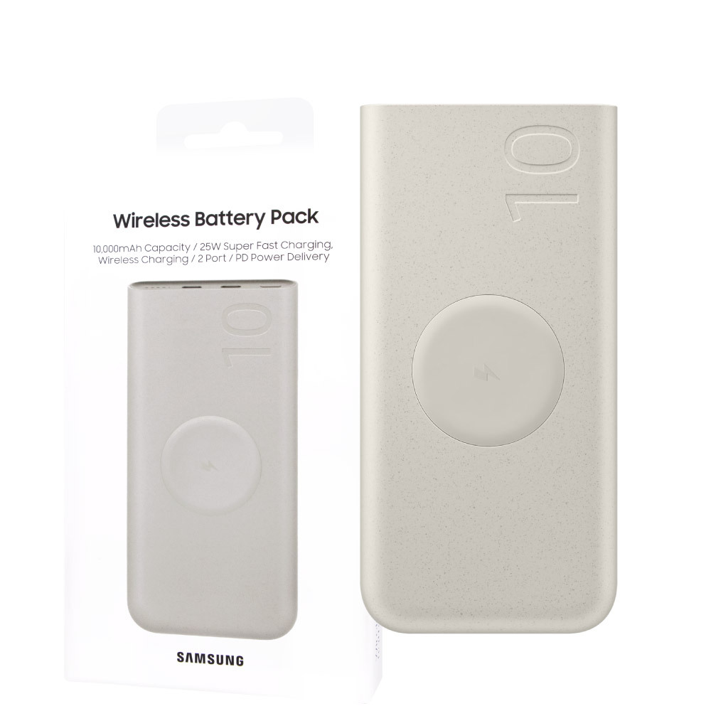 SAMSUNG 原廠 無線閃充行動電源【盒裝】EB-U2510 /10000mAh / 25W Type C