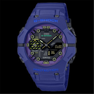 CASIO 卡西歐 G-SHOCK 科幻未來系列 藍芽 雙顯腕錶 - 神秘藍 (GA-B001CBR-2A) [秀時堂]
