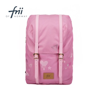 挪威Frii Retro 30L系列 輕量護脊書包-開心粉 墊腳石購物網
