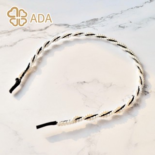 [官方直營]ADA 編織繞線珍珠髮箍1入