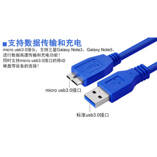 50cm USB 轉 micro USB 3.0 延長線 傳輸線 連接線 轉接線
