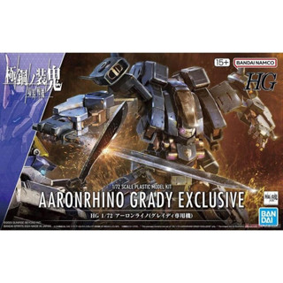 現貨 HG 1/72 境界戰機 亞倫犀牛 葛雷迪專用機 組裝模型 BANDAI