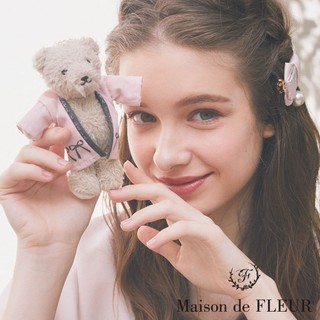 Maison de FLEUR 可愛和服小熊吊飾(8A42FBJ1100)