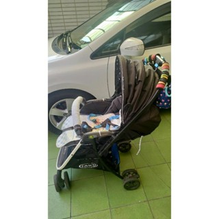 【GRACO】二手 購物型雙向嬰幼兒手推車豪華休旅 CITINEXT CTS(黑色曙光)