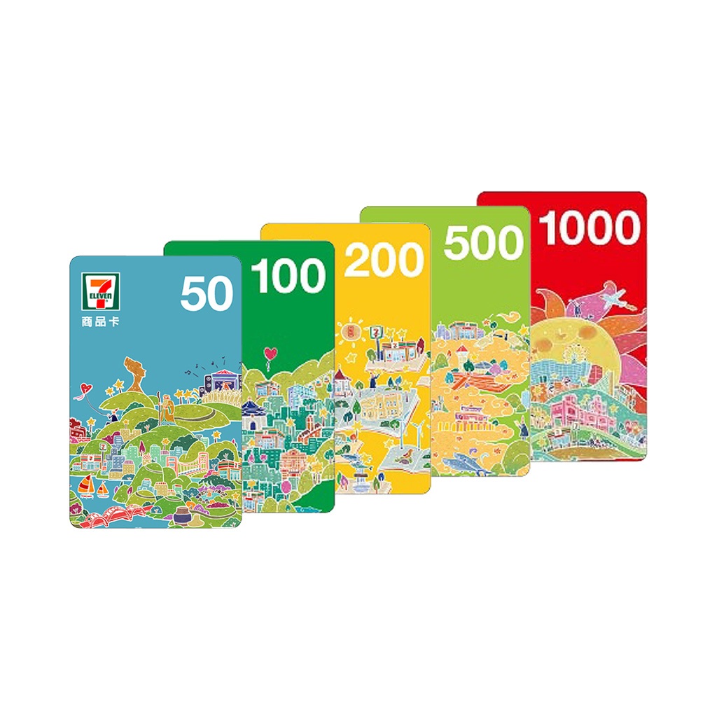 統一超商虛擬商品卡 500/1000元 ｜全台通用 超商禮券｜3T Ticket｜電子票券