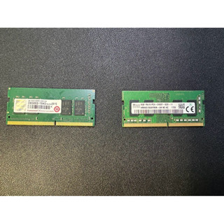 筆電 筆記型電腦 二手 良品 創見 sk海力士ddr4 2400 4g 各1