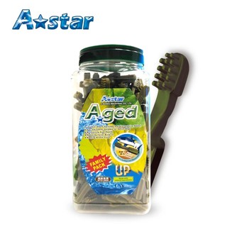 [買1送5] A star Aged 雙刷高齡犬用潔牙骨/五星潔牙骨 家庭號/巨大桶 A-star Bones老犬潔牙骨