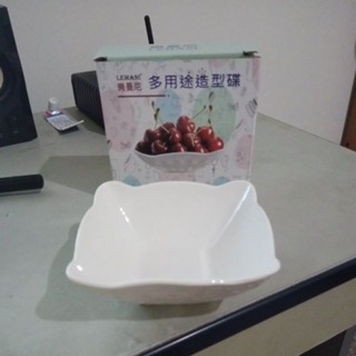 樂曼尼多用途造型碟(白色)