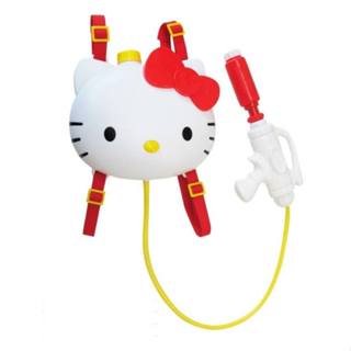【韓貨出清】韓國進口~卡通造型揹包式氣壓水槍~雪寶/kitty