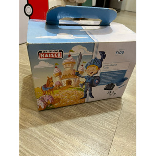 全新 德國KAISER Kids 親子烘焙 德國製 原價 1500 城堡蛋糕 蛋糕模 兒童烘焙禮盒組-德國原裝進口