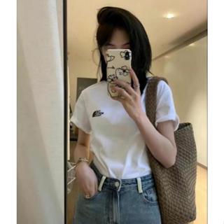 THE NORTH FACE 前後小LOGO棉TEE,白色,現貨不用等,初夏降價599