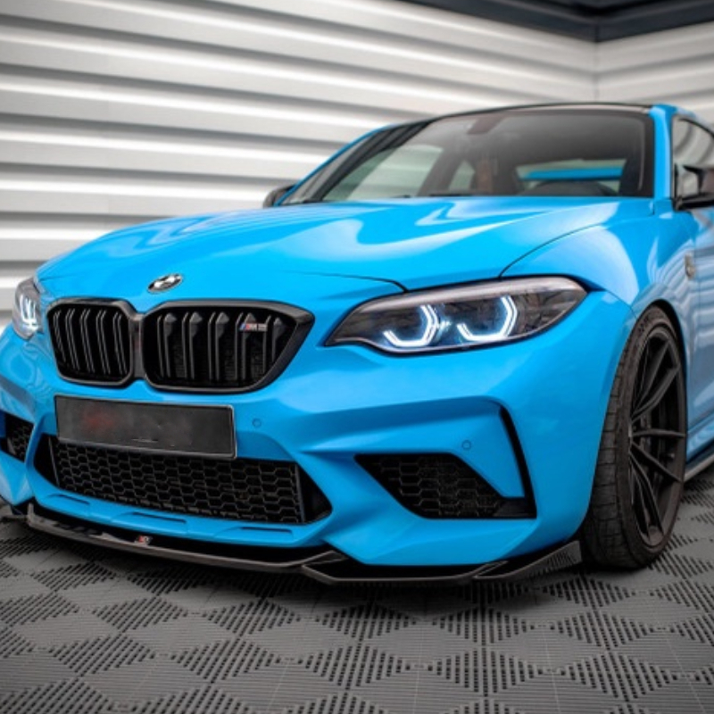 BMW 2系列 F87 M2 前下 後下 側裙 鴨尾 下巴  擾流 尾翼 Maxton Design 【YGAUTO】