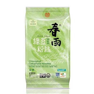 【雄讚購物】龍口-春雨 葉綠素 #綠豆粉絲、綠豆寬粉3把裝120g/包 全素