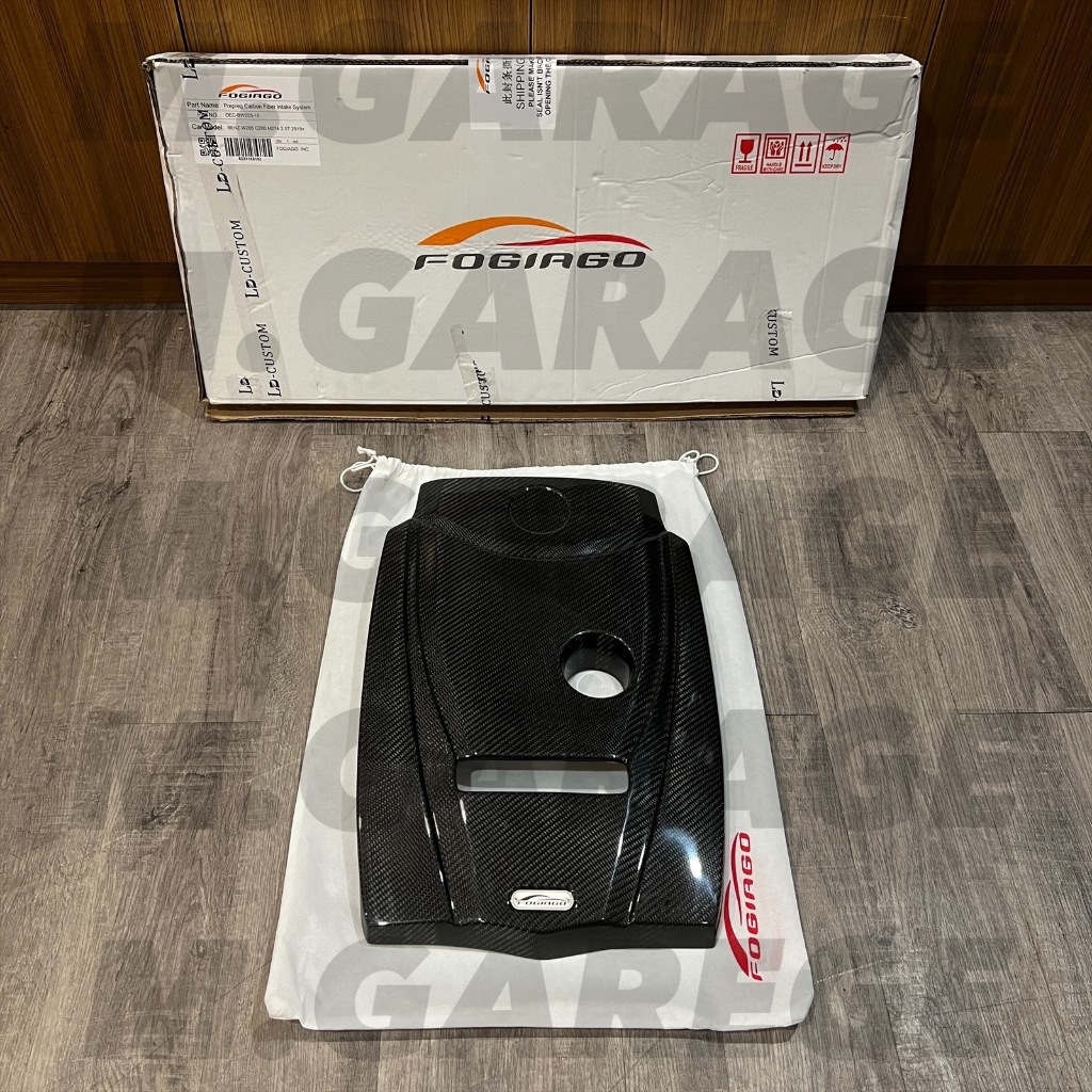 【M.GARAGE】Benz W205 C300 C43 FOGIAGO 碳纖維 乾碳 引擎上蓋 引擎蓋 改裝 套件