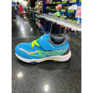 ASICS LAZERBEAM KE-MG 中童 運動鞋 慢跑鞋 1154A185-400 藍螢光黃