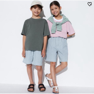 uniqlo 條紋輕便短褲