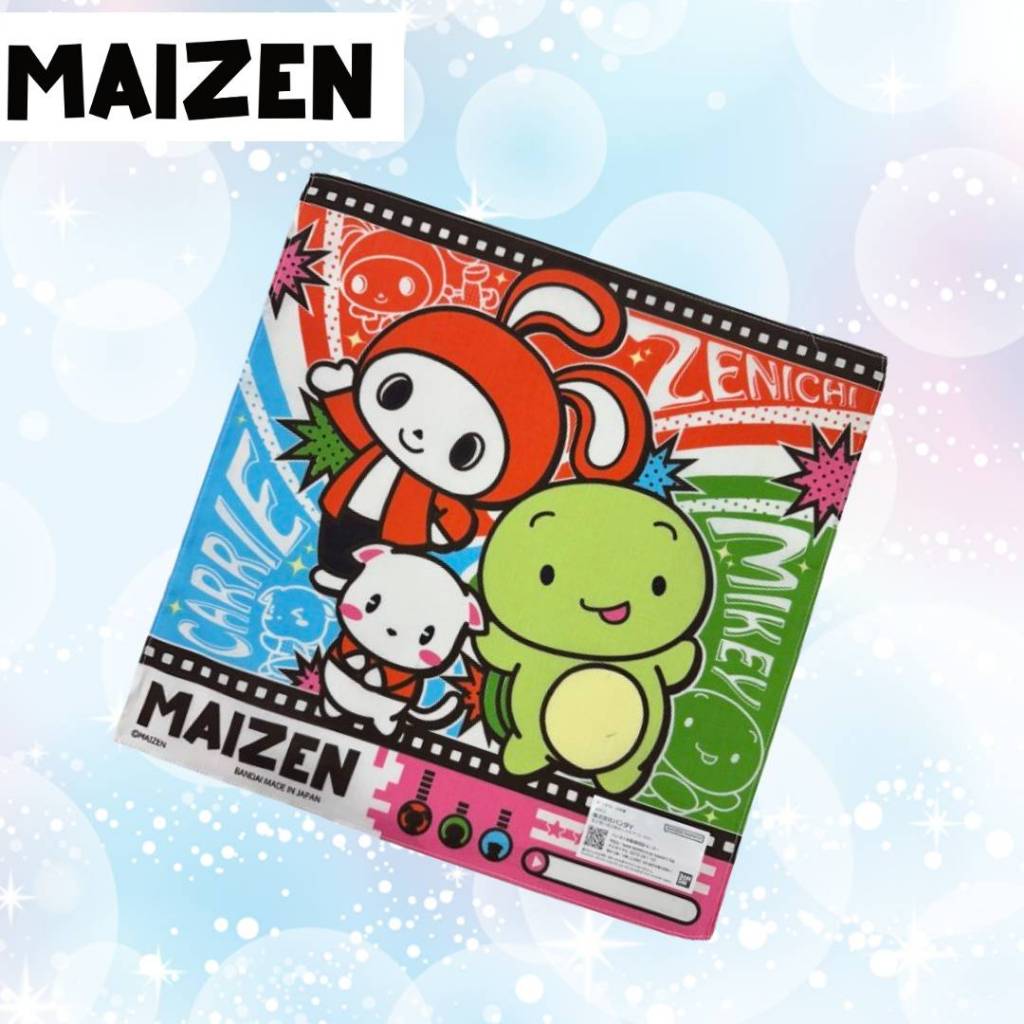 【e2life】日本製  100% 棉 手帕  口水巾  - Ｍaizen 梅森姐妹