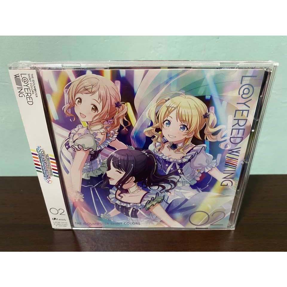 偶像大師 閃耀色彩 日版 角色歌 CD 櫻木真乃 風野燈織 八宮繚 L@YERED WING 02 芹澤朝陽 月岡戀鐘