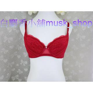 尺寸32C=70C-靚麗紅色X美型系列茶花蕾絲集中機能款-NB4522＊白麝香小舖＊全新Wacoal華歌爾內衣