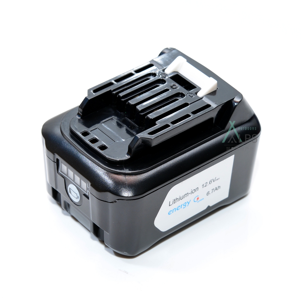 [阿爾卑斯戶外 三峽] Arctic Ice 北極冰 Energy G 電池組 Makita 12V相容 6700mAh