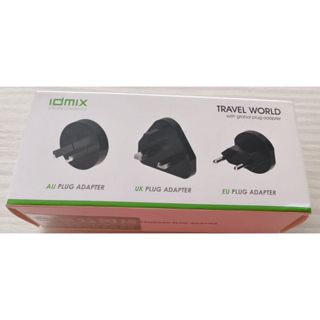 IDMIX EU/AU/UK STANDARD ADAPTER (CH05-A) 三合一 萬用轉接頭