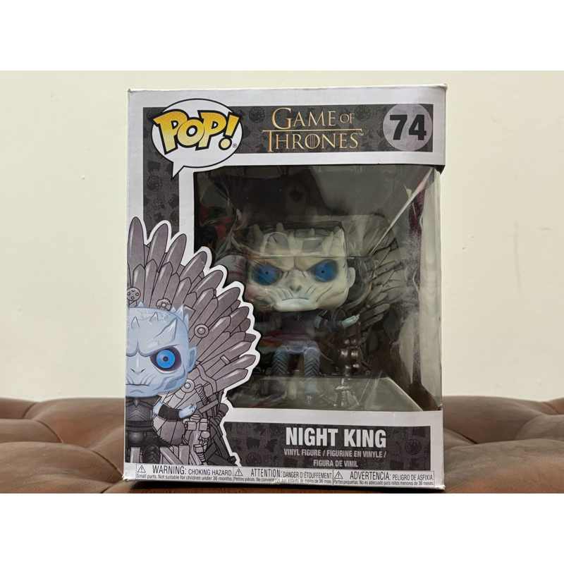 娃娃機 夾出 Funko PoP 權力遊戲 夜王 鐵王座 74