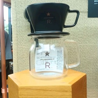 日本購入正品 starbucks 星巴克 限定店 濾杯 玻璃馬克杯 附紙袋