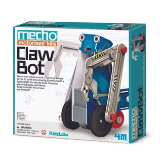 【4M】小小工程師-怪手工程車 Mecho Claw Bot