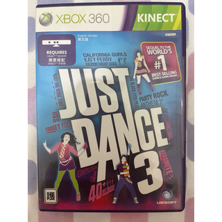 XBOX 360 舞力全開3 英文版 JUST DANCE 3 KINECT 體感專用