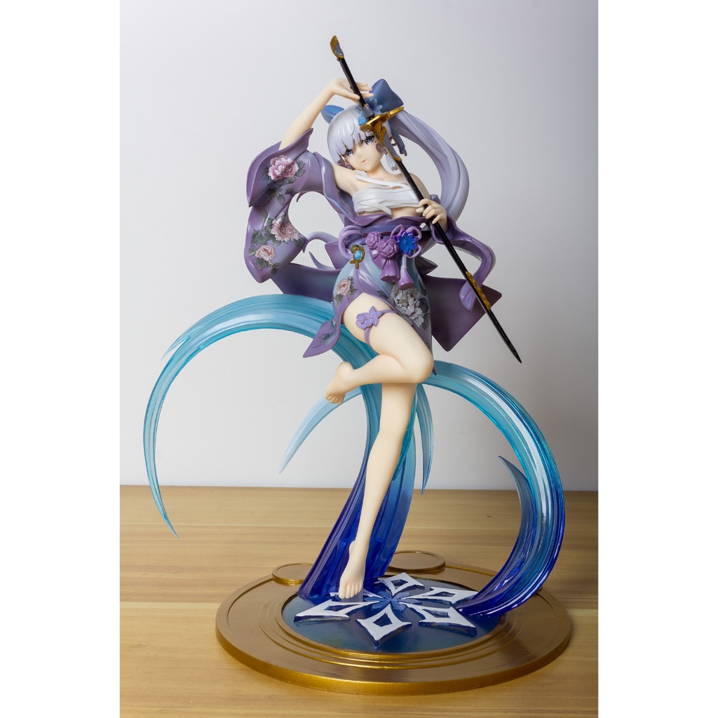 原神 神里綾華 拔刀 26cm 和服浴衣 裹胸 遊戲 二次元 模型 公仔 擺件