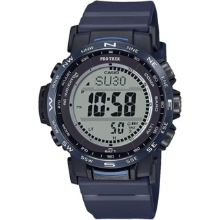 CASIO 卡西歐 PROTREK 戶外多功能太陽能電波手錶 登山錶 氣壓高度溫度 PRW-35Y-2