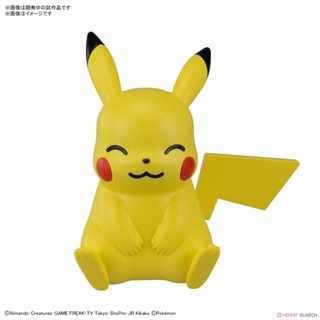 萬代 Pokémon PLAMO 收藏集 快組版!! 16 皮卡丘(坐姿) 代理組裝 現貨《動漫貨櫃玩具批發》