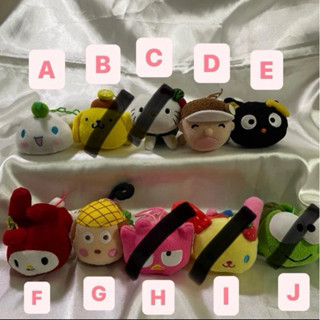 三麗鷗 SANRIO 麥當勞 水果系列玩偶 大耳狗 布丁狗 美樂蒂 酷企鵝 小花兔