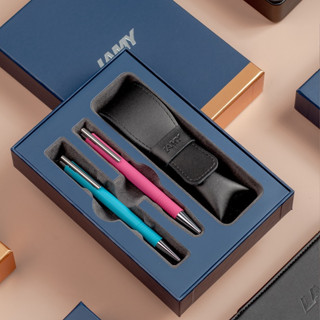 LAMY 原子筆 / LOGO 204 經典雙入筆套禮盒 (限量 204原子筆) - 官方直營旗艦館