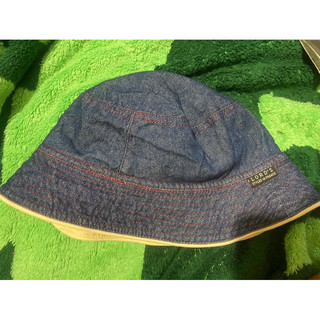 二手 古著 牛仔/卡其 kid 小童 兒童 漁夫帽 cap 約52cm