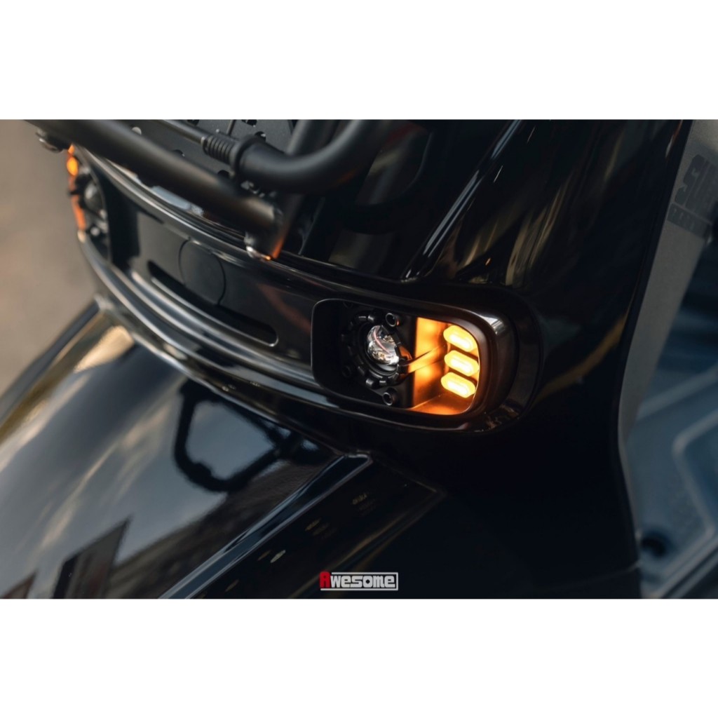 【偉倫精品零件】GHOST SLO SUI LED大燈 整合方向燈 霧燈 魚眼 SUZUKI 免修改 現貨
