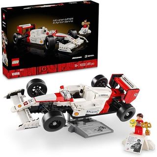 玩具研究中心 現貨 樂高 LEGO 積木 ICONS™系列-麥拉倫 MP4/4 艾爾頓 冼拿 10330