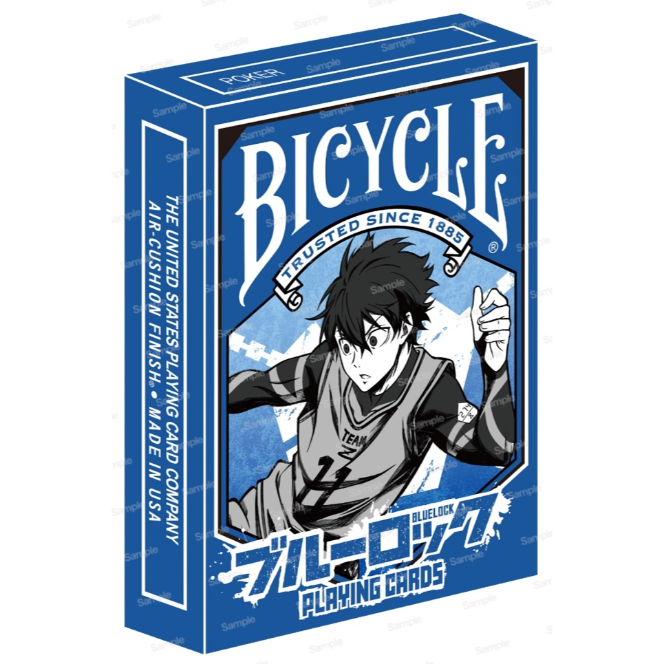 BICYCLE 藍色監獄 BLUE LOCK ブルーロック 撲克牌 潔世一 蜂樂迴 國神鍊介 凪誠士郎 美國製 日本限定