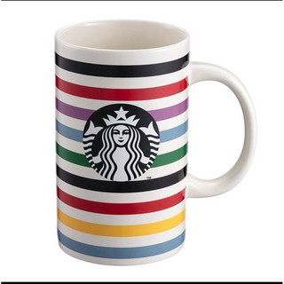 星巴克Starbucks x Kate Spade New York聯名-條紋馬克杯