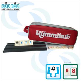 拉密數字牌(標準袋裝)(KOD KOD)【益智桌遊Rummikub~排列組合、創新規劃、決斷分析、策略運用、專注力培養】
