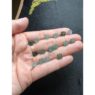 《pei nung私藏》天然翡翠.小桂花.瓜料桂花.威料桂花.隨機出貨6.6mm左右.每個大小不太一樣.