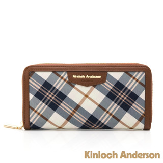 【寧寧精品】臺中30年老店 金安德森 Kinloch Anderson【 牛皮拉鍊長夾】KA241003CFF 女長夾區