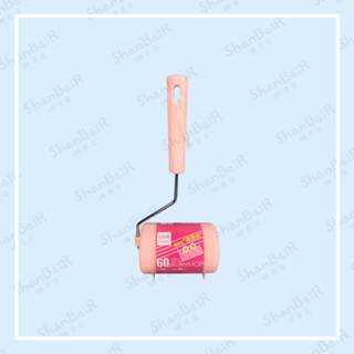 ꒰ 珊貝兒 生活大師 迷你柄膠黏拖把 60周 8cm C9025A 滾筒式膠黏拖把 斜撕菱形紙 膠黏紙 拖把掃把