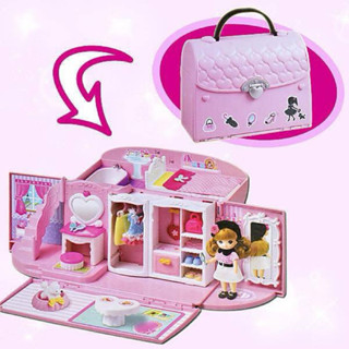 二手🌍mimi娃娃屋 手提包 mimi world 二手 玩具 扮家家酒