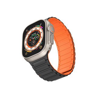 親膚 磁吸錶帶 蘋果手錶帶 適用於Apple Watch 12-11-10-SE3 44/45/49MM 42/46MM
