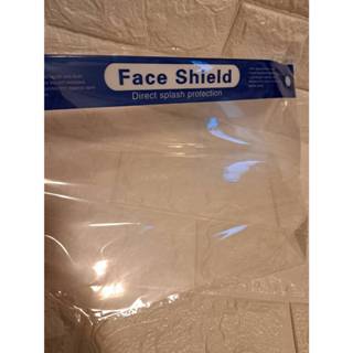 現貨出清 10個一組合售 COVID-19防疫面罩face shield 透明塑膠面罩 防飛沫 防病毒 防油濺 大眾運輸