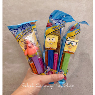 新款 現貨在臺快速出貨 美國🇺🇸 全新 PEZ nick spongebob 海綿寶寶 派大星 貝思 糖果盒 貝思糖