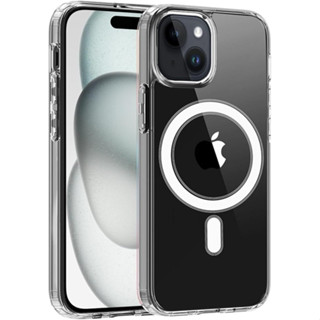 蘋果 保護殼 磁吸殼 iPhone16 Pro Max 透明殼 防摔殼適用於i15 i14 i13 i12Pro Max